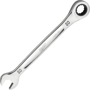 MILWAUKEE Račnový očkoplochý kľúč MAXBITE 20 mm