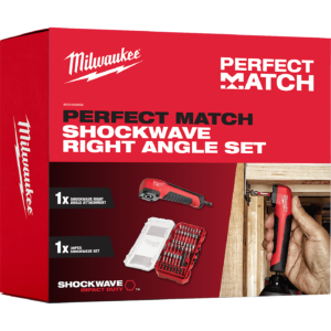 MILWAUKEE PromoSET Bity SHOCKWAVE IMPACT DUTY38+Uhlový nadstavec