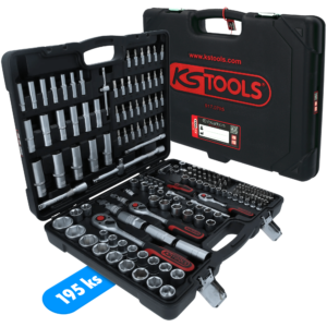 KS TOOLS TOP gola sada 1/2 ", 3/8", 1/4 "+ príslušenstvo 195 ks 917.0795
