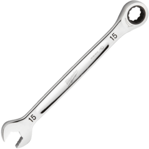 MILWAUKEE Račňový očkoplochý kľúč MAXBITE 15 mm