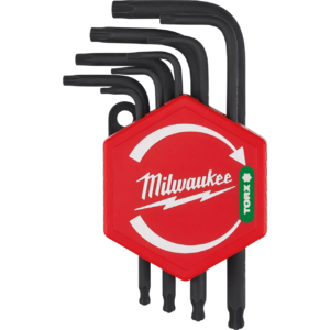 MILWAUKEE Sada kompaktných imbusových kľúčov, TORX s púzdrom 9 ks