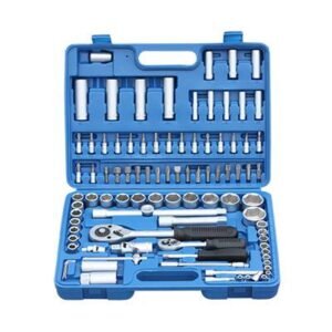 Kinekus Gola sada 94ks 1/4", 1/2", modrá