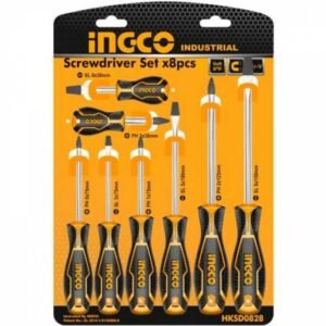 INGCO Skrutkovač plochý+krížový sada 8ks CrV INGCO