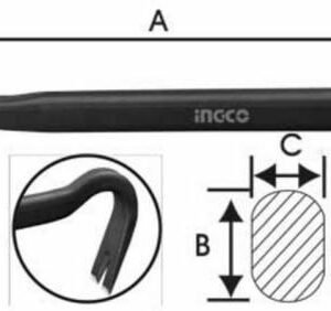 INGCO Páčidlo, vyťahovač klincov, 1200mm, PAJSER INGCO