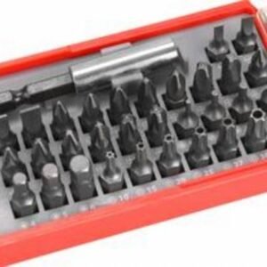 EXTOL PREMIUM Bity, sada 33ks, magnetický nadstavec, plastová krabička