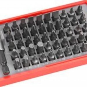 EXTOL PREMIUM Bity, sada 51ks, magnetický nadstavec, plastová krabička