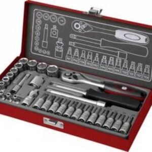 FORTUM Kľúče nástrčne a zástrčne 1/4"31-dielna sada Fortu