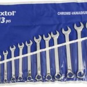 EXTOL PREMIUM Kľúče očko-vidlicové 6-22mm, sada 13ks, celoleštené