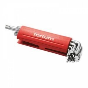 FORTUM Kľúče TORX S2 FORTUM sada 9ks