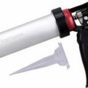 FORTUM Pištoľ na tmel zatvorená ALU, 229mm