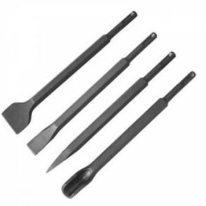 EXTOL CRAFT Sekáče do betónu, SDS-plus, 250mm, 4-dielna sada