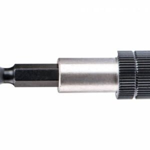 FORTUM Nadstavec na bity magnetický, 1/4"x60mm, Fix-Clip, CrV