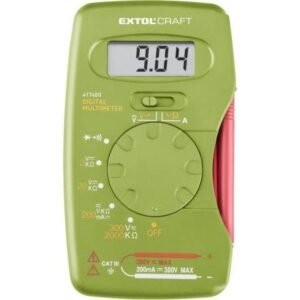 EXTOL CRAFT Multimeter digitálny s automatickou voľbou rozsahov