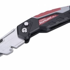 FORTUM Nôž univerzálny zatvárací s poistkou, 61x19mm