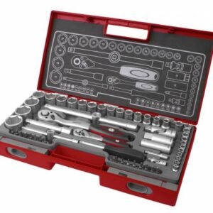 FORTUM Sada nástrčných a zástrčných kľúčov, 60-dielna
