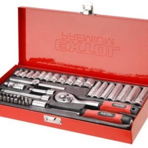 EXTOL PREMIUM Sada nástrčných kľúčov, 45-dielna