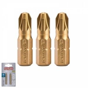 FORTUM Bity krížové PZ 3x25mm, 3ks, S2
