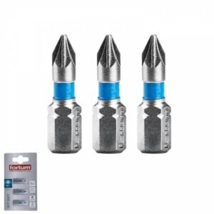 FORTUM Bity krížové PZ1x25mm, 3ks, S2