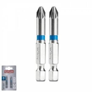 FORTUM Bity krížové PZ2x50mm, 2ks, S2