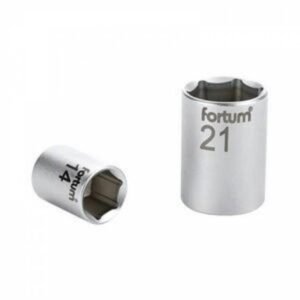 FORTUM Hlavica nastrčná 1/2" 21mm FORTUM