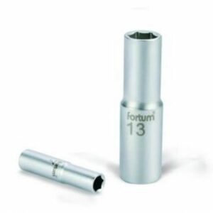 FORTUM Hlavica nástrčná predlžená 1/2"19mm FORTUM