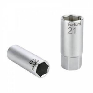 FORTUM Kľúč na sviečky 1/2" 21mm FORTUM