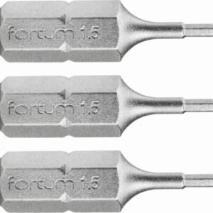 FORTUM Bity IMBUS H1.5x25mm, 3ks, S2