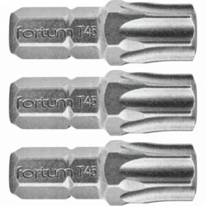 FORTUM Bity TORX TX45x25mm, 3ks, S2