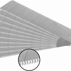 EXTOL PREMIUM Brity do univerzálneho noža olamovacie zo zúbkami 10ks, 18x0,5mm