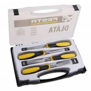 Kinekus Súprava dlát FESTA, 4ks, 6, 12, 19, 25mm, plastový obal