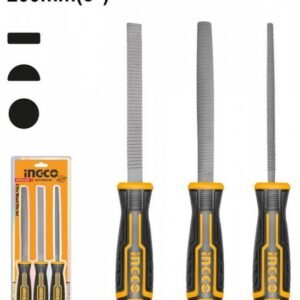 INGCO Pilník, rašpľa na drevo, 200mm, sada 3ks, INGCO
