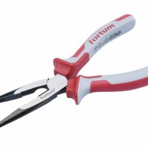 FORTUM Kliešte pologuľaté priame, 200mm