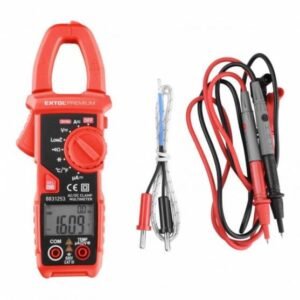 EXTOL PREMIUM Multimeter kliešťový s autom. voľbou rozsahov, max 600V