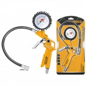 Kinekus Pištoľ vzduchová fukacia s manometrom INGCO