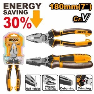 INGCO Kliešte kombinované s dlhou pákou CrV 180mm INGCO Industrial