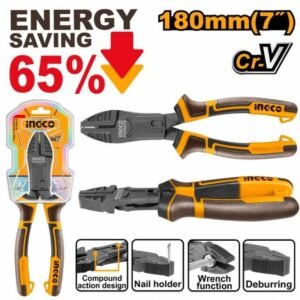 INGCO Kliešte kombinované s teflonovým povrchom CrV 180mm INGCO Industrial