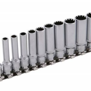 Kinekus Sada hlavíc - orech DRIVELOCK CrV, 1/4“, 12-dielna