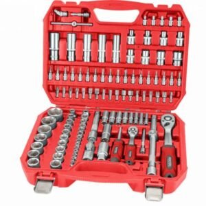 EXTOL PREMIUM "Kľúče nástrčné a zástrčné 1/4"" 1/2"" sada 110-dielna"