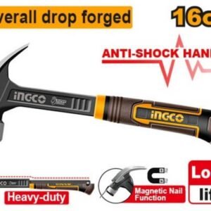 INGCO Kladivo tesárske 450g ANTISHOCK INGCO INDUSTRIAL