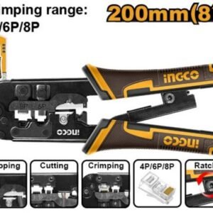 INGCO Kliešte krimpovacie 200mm INGCO